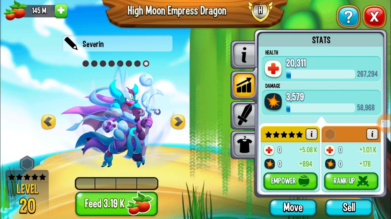 Dragon City:Hatching High Moon Empress Dragon in Dragon City!!!