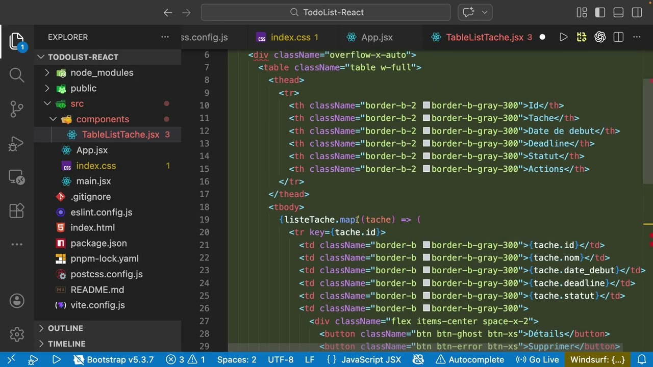 📚 Atelier ToDo List avec React et json-server | TknoDev School Officiel 🚀