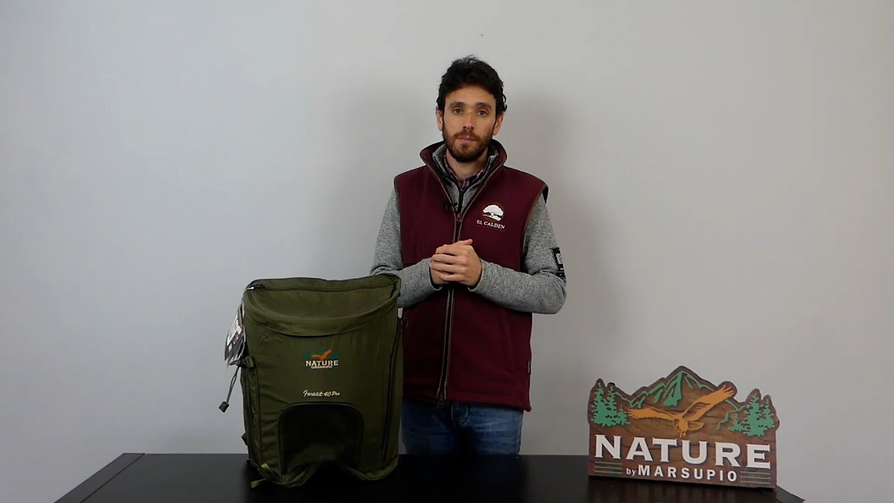 Mochila para recoger setas homologada Marsupio Forest 40 | Micología | Marsupio | El Caldén