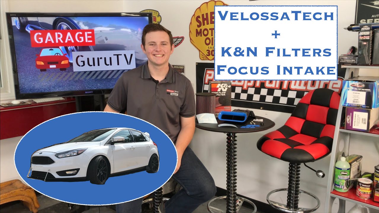 GarageGuruTV Ep. 26 VelossaTech Big Mouth+K&N Focus SEL Intake