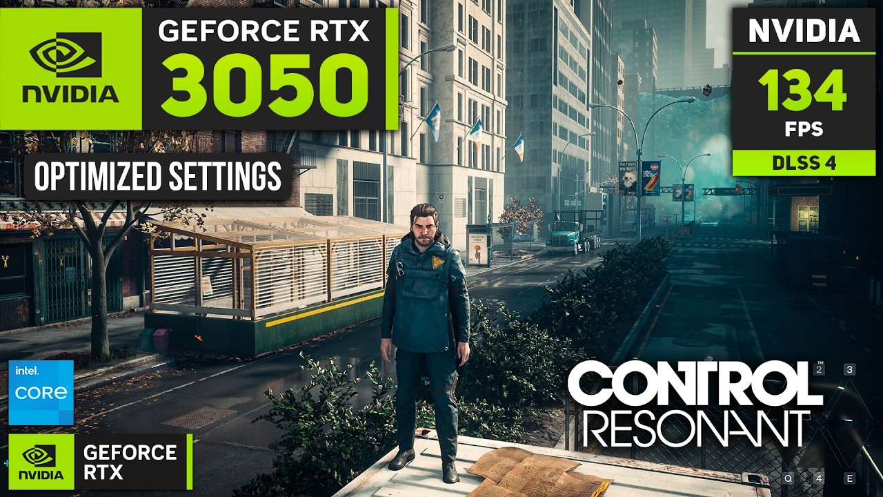 Control Resonant on RTX 3050 | 1080p All Settings + Optimized + MFG
