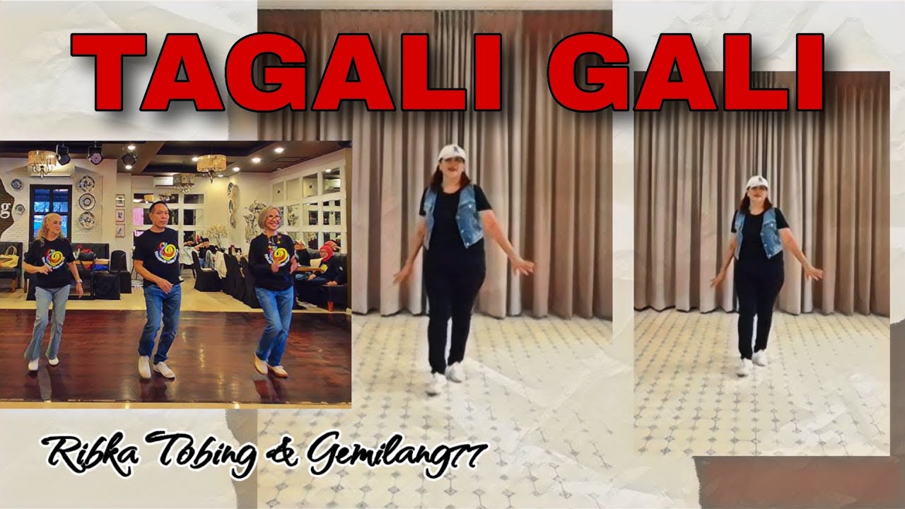 TAGALI GALI | DEMO | Improver LINEDANCE | Choreo: Anny AP (INA) & Ria Lolong (INA)