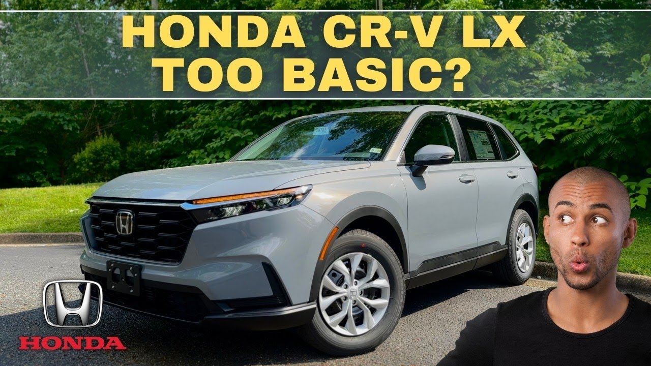 Honda CR-V LX 2025 года: слишком простой за 30 тысяч долларов или на удивление хороший? Решайте с...