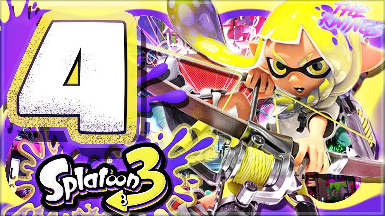 SPLATOON 3 Story Walkthrough Part 4 Landfill Dreamland & Eco Forest  (Nintendo Switch)