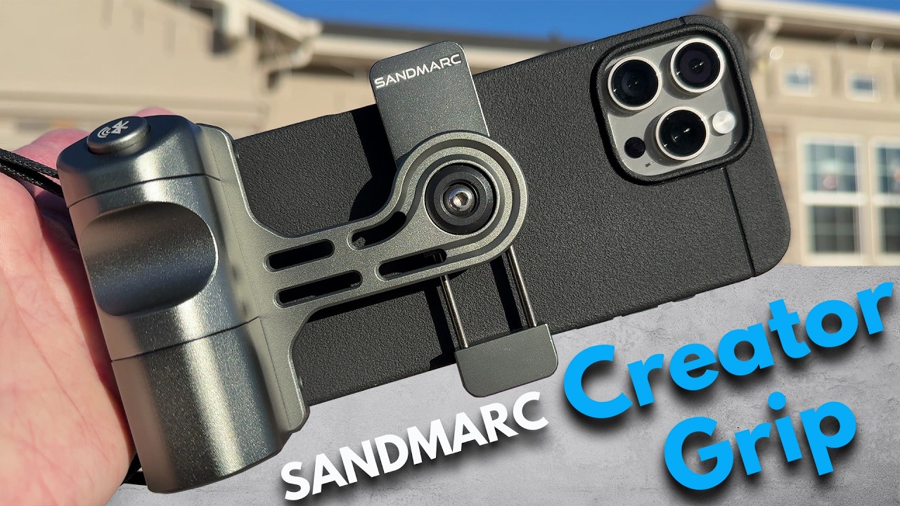 SANDMARC Creator Grip & Hybrid Sling Bag Review: Ultimate iPhone Photography Gear 2025