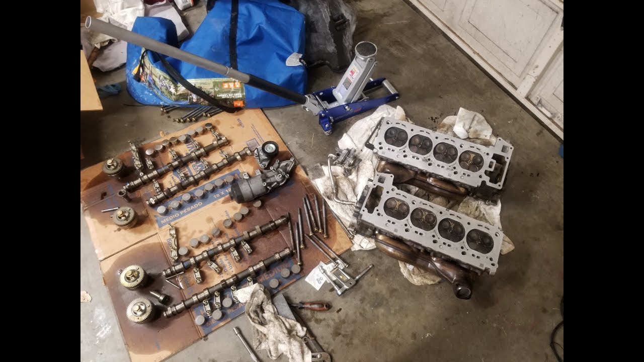 AMG Cylinder Head Removal PART 4 M156 W219