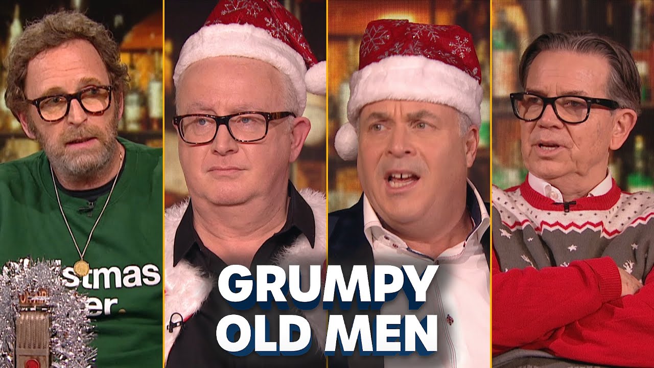 'That's FAKE NEWS!' | Grumpy Old Men Slam Christmas TV, Woke Santas, Sprouts & Uninvited Family