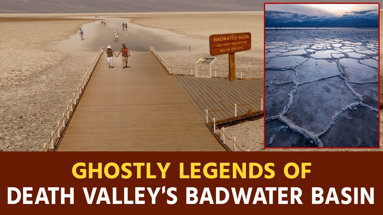 Death Valley Badwater Basin 🌄 Nature's Mosaic of Salt Flats