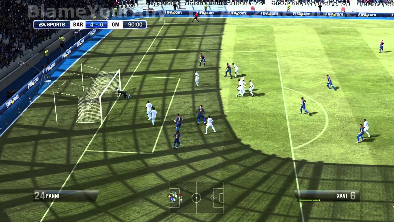 FIFA 12: Free Kick Tutorial (Around The Wall) (HD)