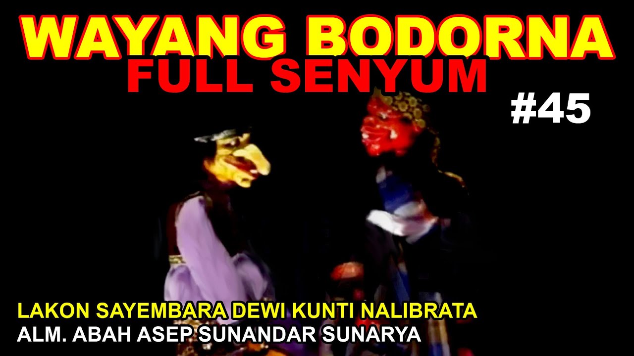 Cepot Bobodoran Full Senyum Lucu Wayang Golek Asep Sunandar Sunarya 45