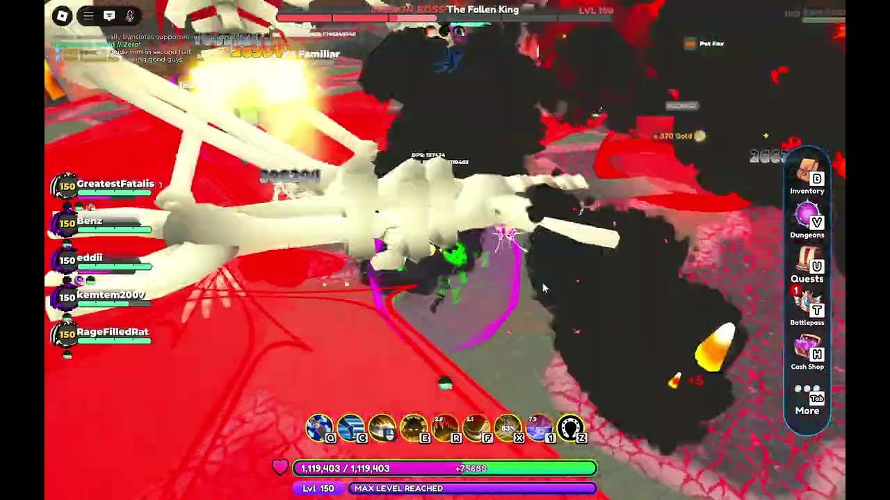World Zero - Fallen King Challenge Mode (Guardian)