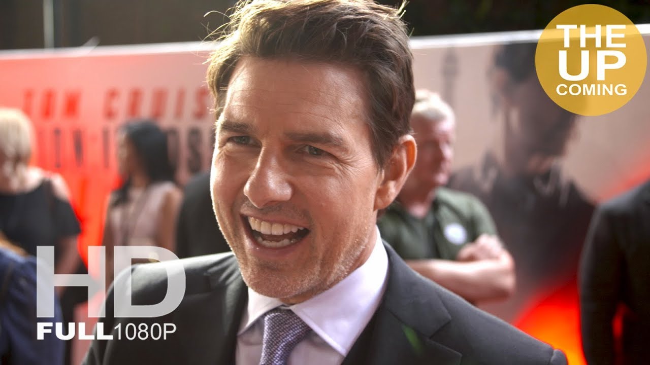 Tom Cruise interview Mission Impossible Fallout premiere in London and Paris