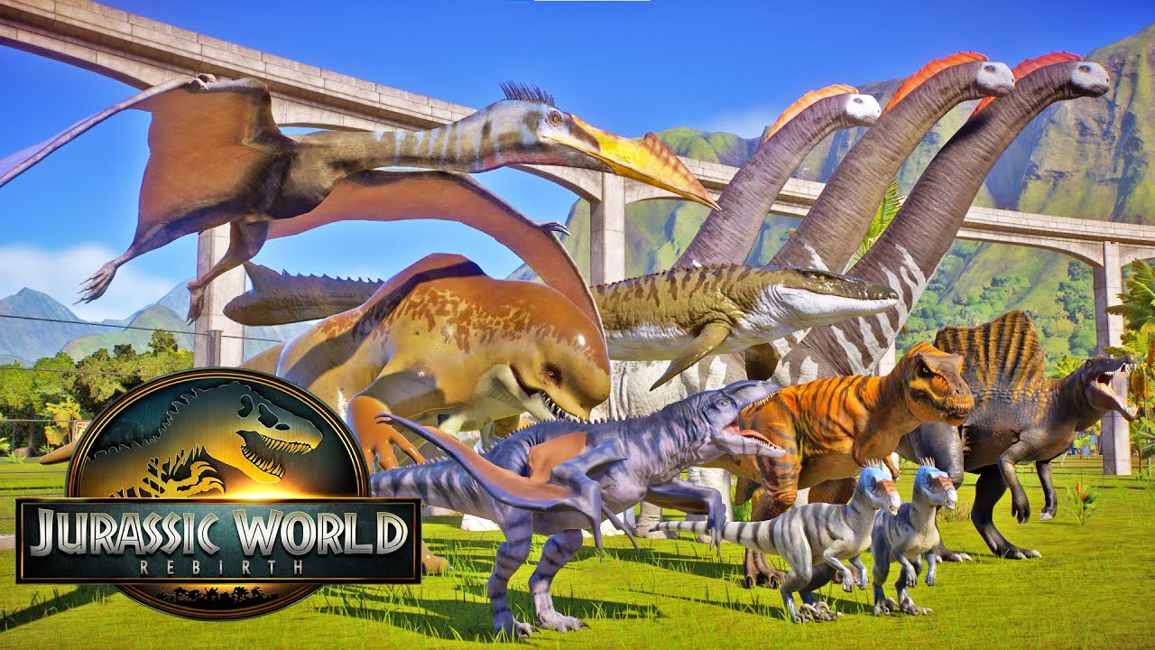 Jurassic World Rebirth Dinosaur Battle Each other for Supremacy, who will rule JWE2 Park?