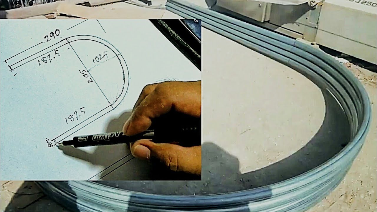 How To Calculate the Lenght of Bend + pipe rolling / bending