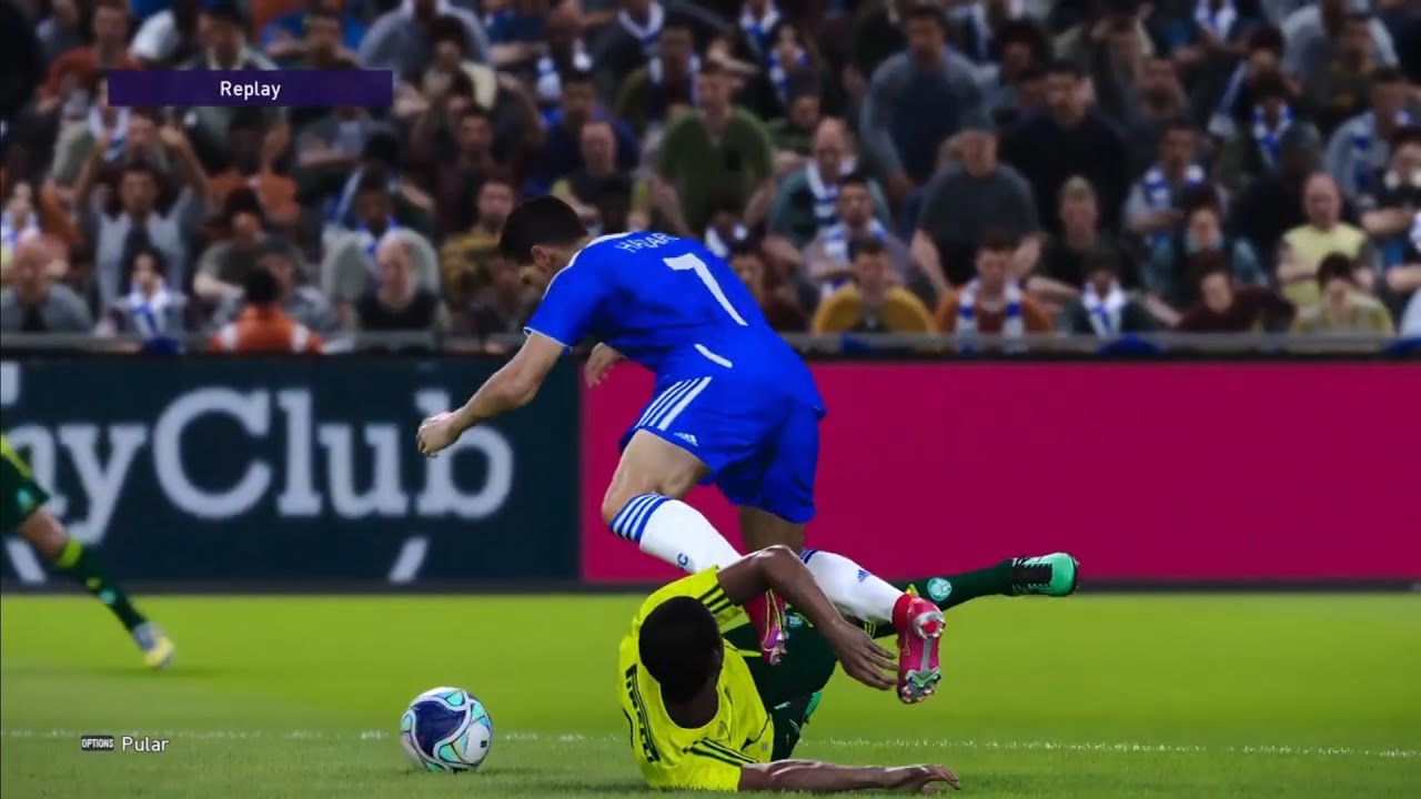 PES 21 Copa clássica quarta rodada , Chelsea X Palmeiras , jogo truncado