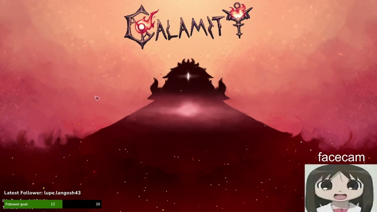 Playing terraria calamity, wow! (VOD)