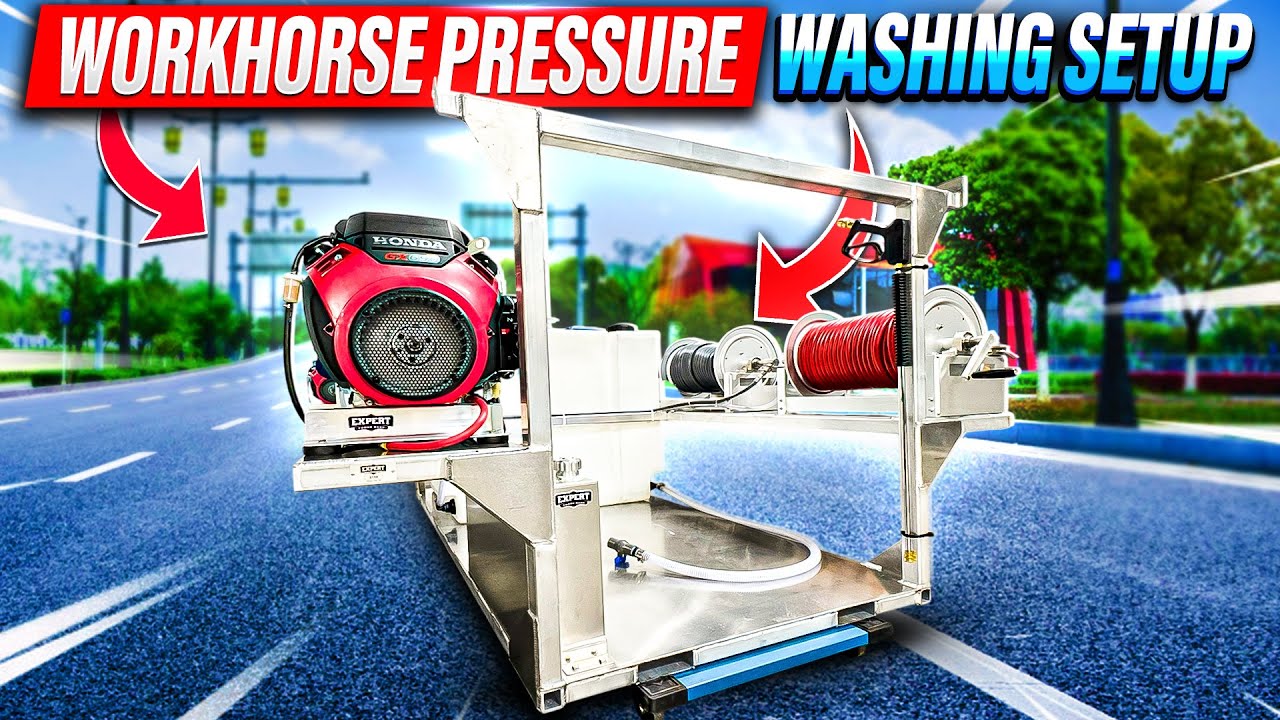 Most Detailed Pressure Washing Skid Tour- Build Secrets Revealed!