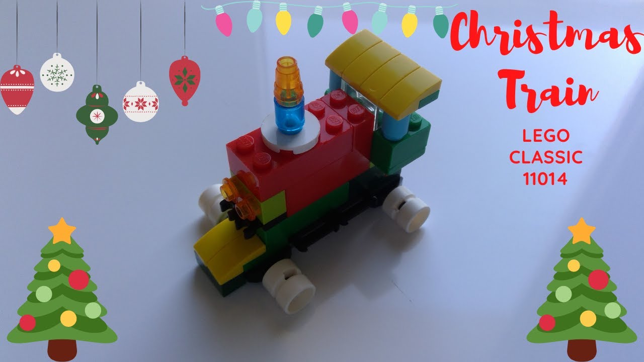 Lego Classic 11014 Christmas Train Building Instructions