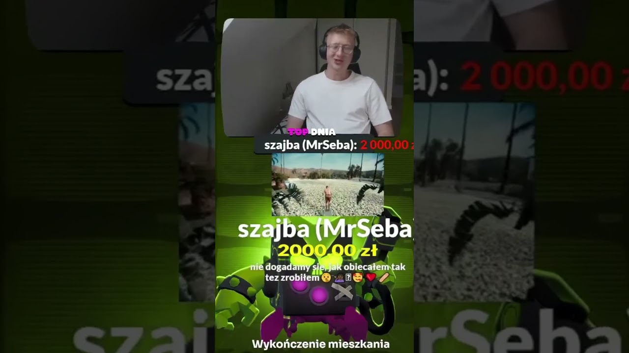 NAJWIĘKSZY DONEJT NA MOIM KANALE!