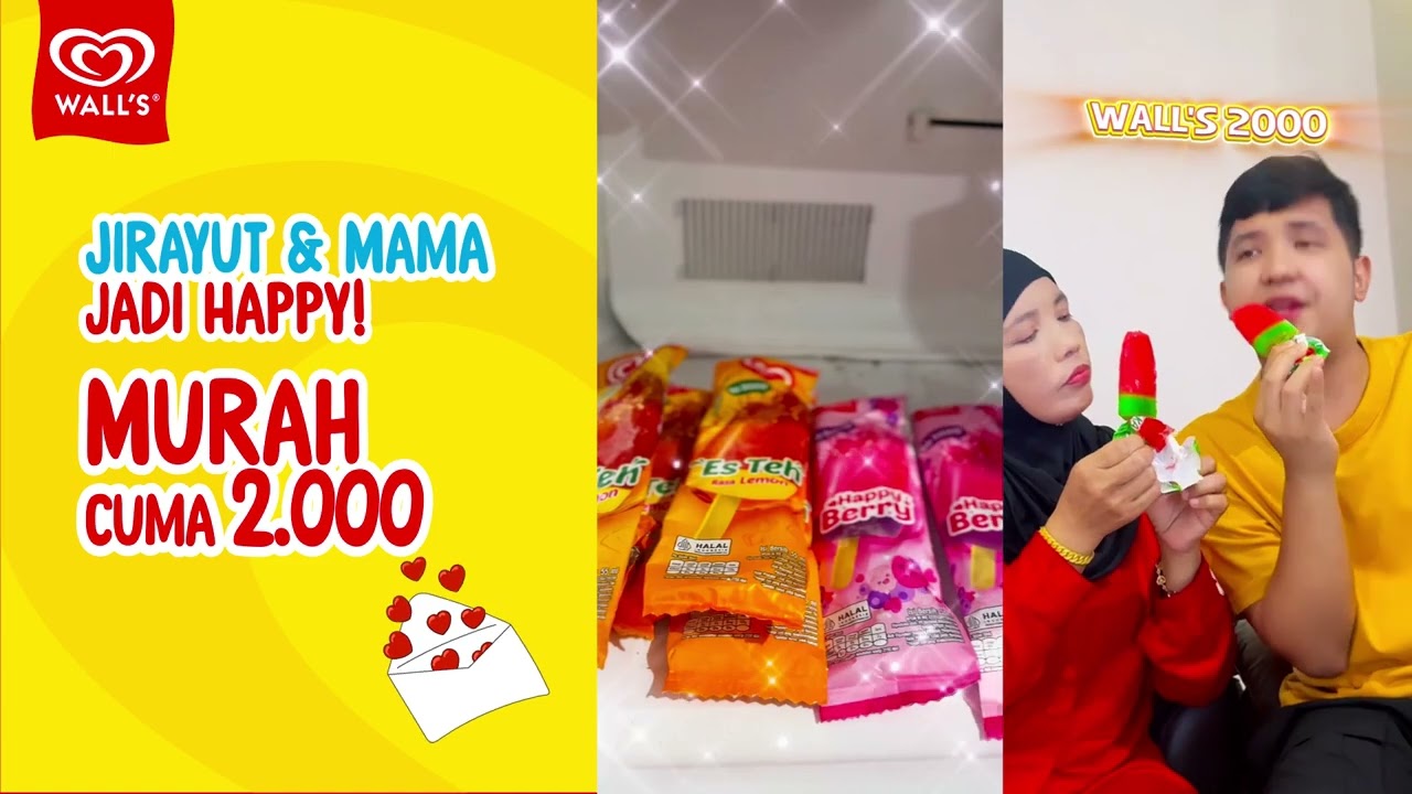 Mau Cemilan Seger Kesukaan Para Artis? Beli Wall's Aja, Cuma Rp2.000 Jadi Happy!