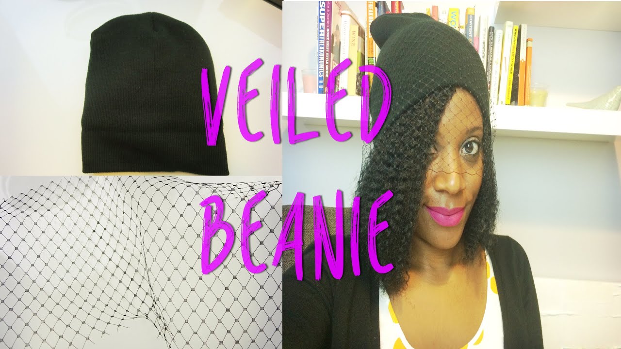 DIY Veiled Beanie - Russian Netting Fabulousness!
