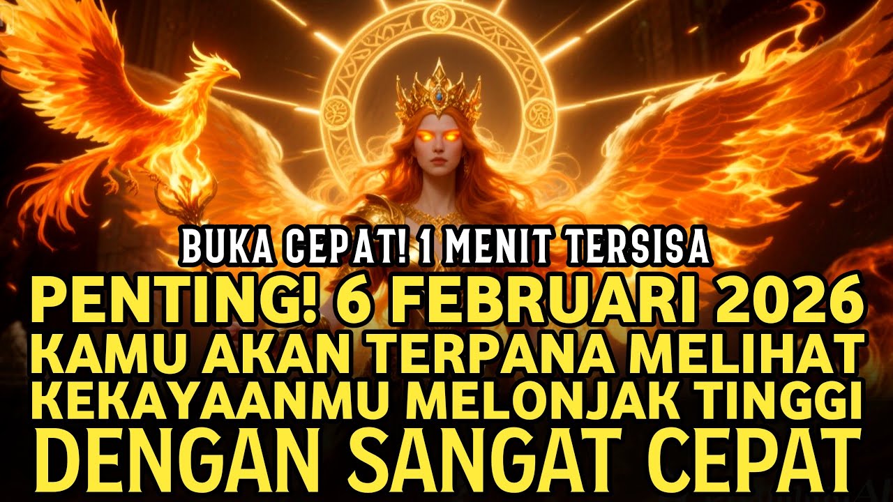 JIWA TERPILIH ✨ SEBELUM 6 FEBRUARI 2026 KAMU AKAN TAK MENYANGKA REZEKI BISA MENGALIR SEMUDAH INI