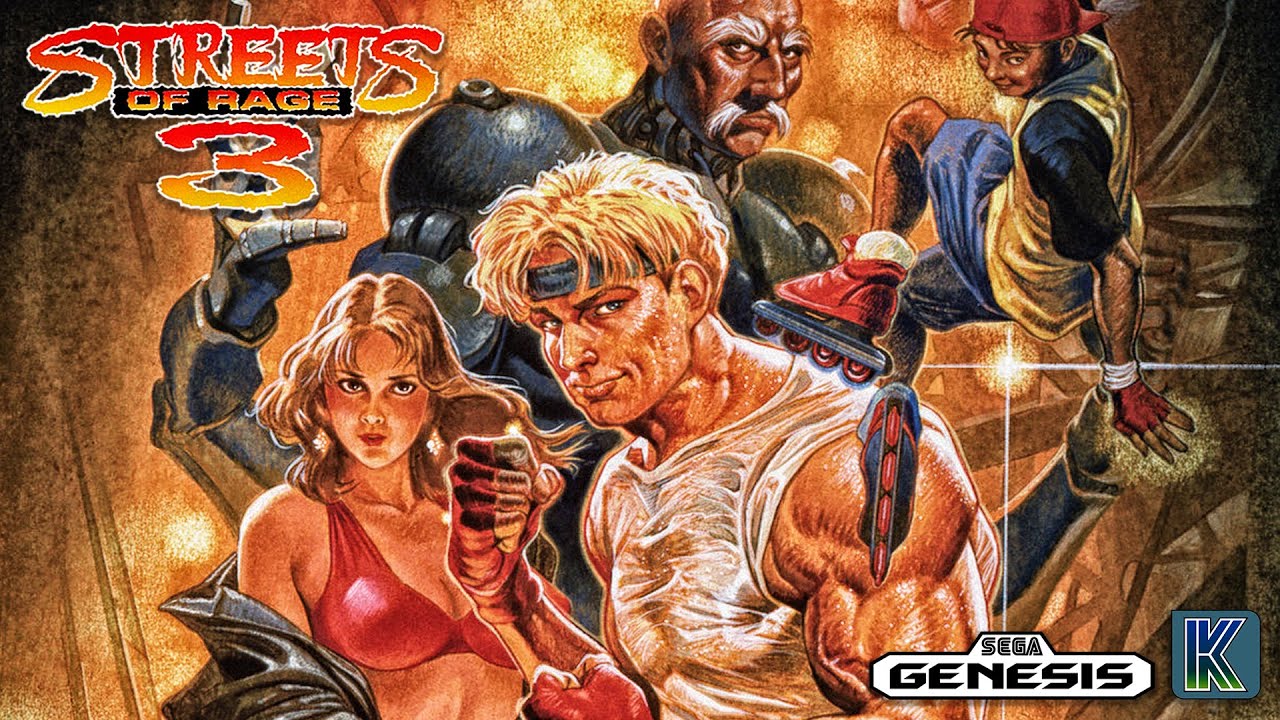 Streets of Rage 3 (Sega Genesis) Good Ending - Co-op Gameplay