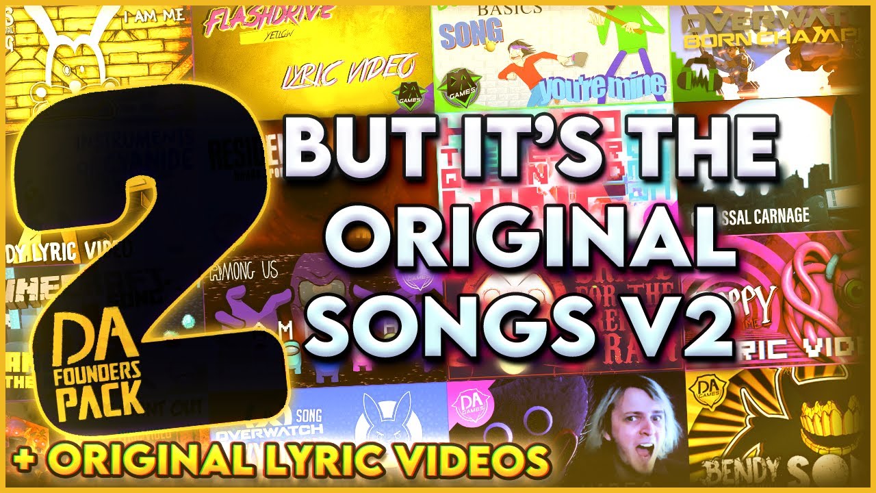DAGames Founders Pack #2 But It's the Original Songs