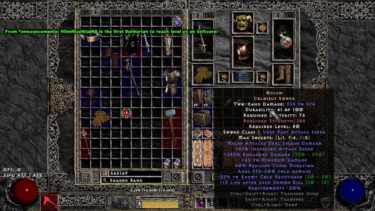 Time for Project Diablo 2, Summon Necro Start!