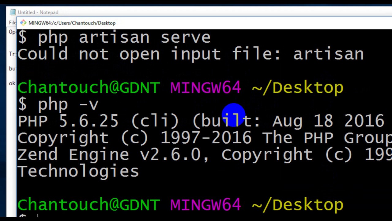 php exe is not recognized as an internal or external command, operable program or batch file