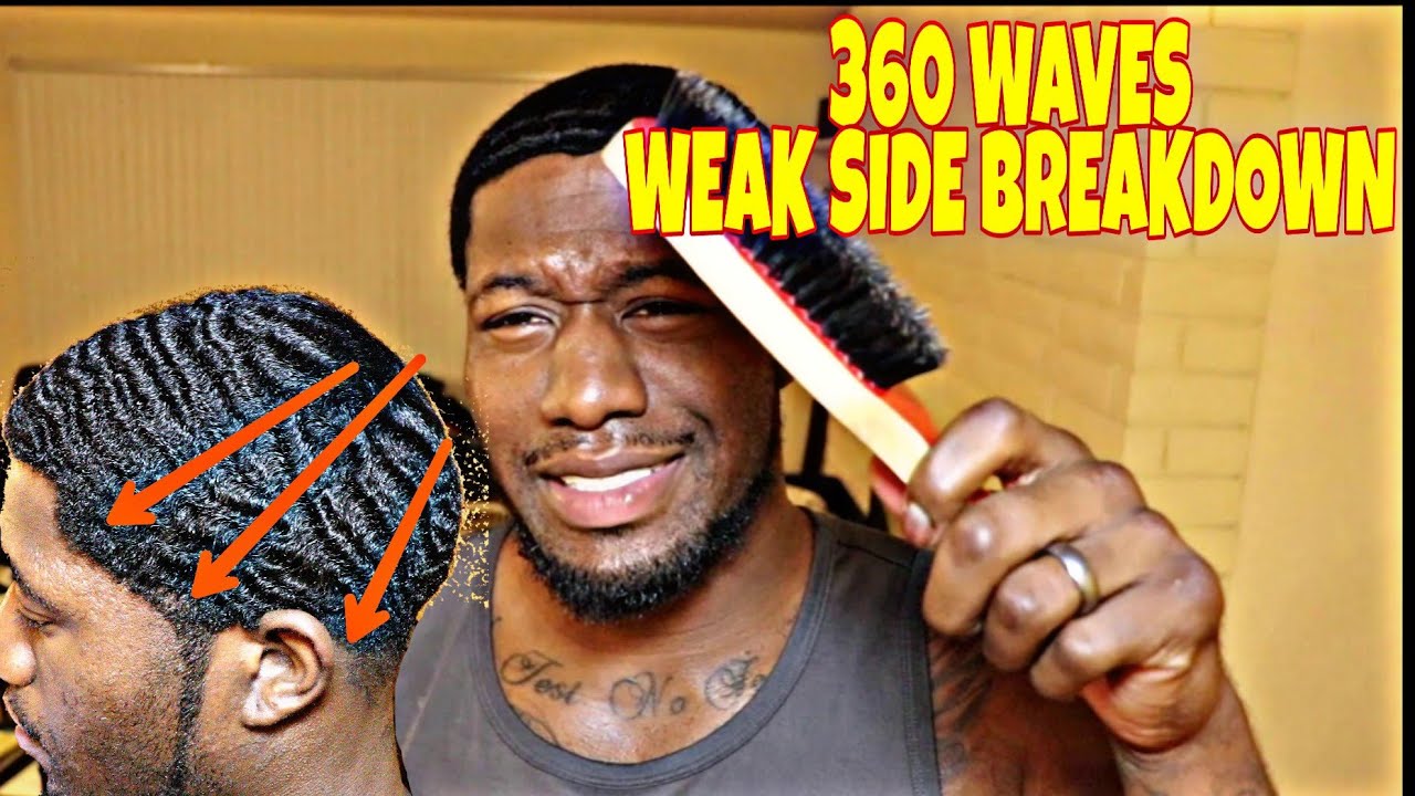 HOW TO FIX YOUR 360 BEEHIVE WAVES| WEAK SIDE ANGLE BREAK DOWN
