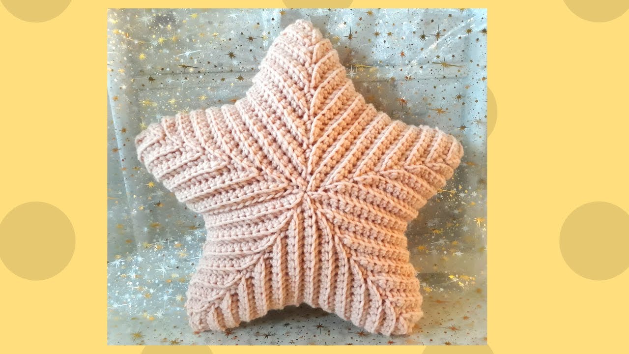 Cuscino all'uncinetto incredibilmente facile da realizzare! -Tutorial - Crochet Cushion - Coussin