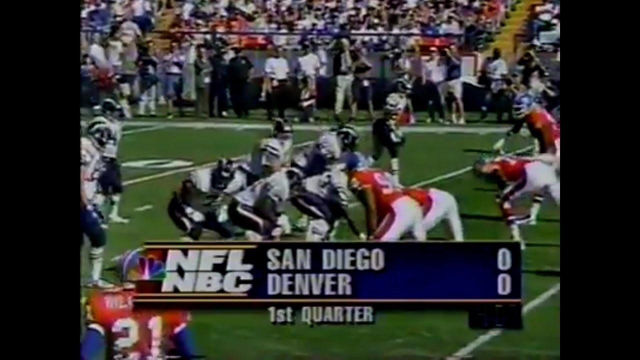 1996-10-06 San Diego Chargers vs Denver Broncos