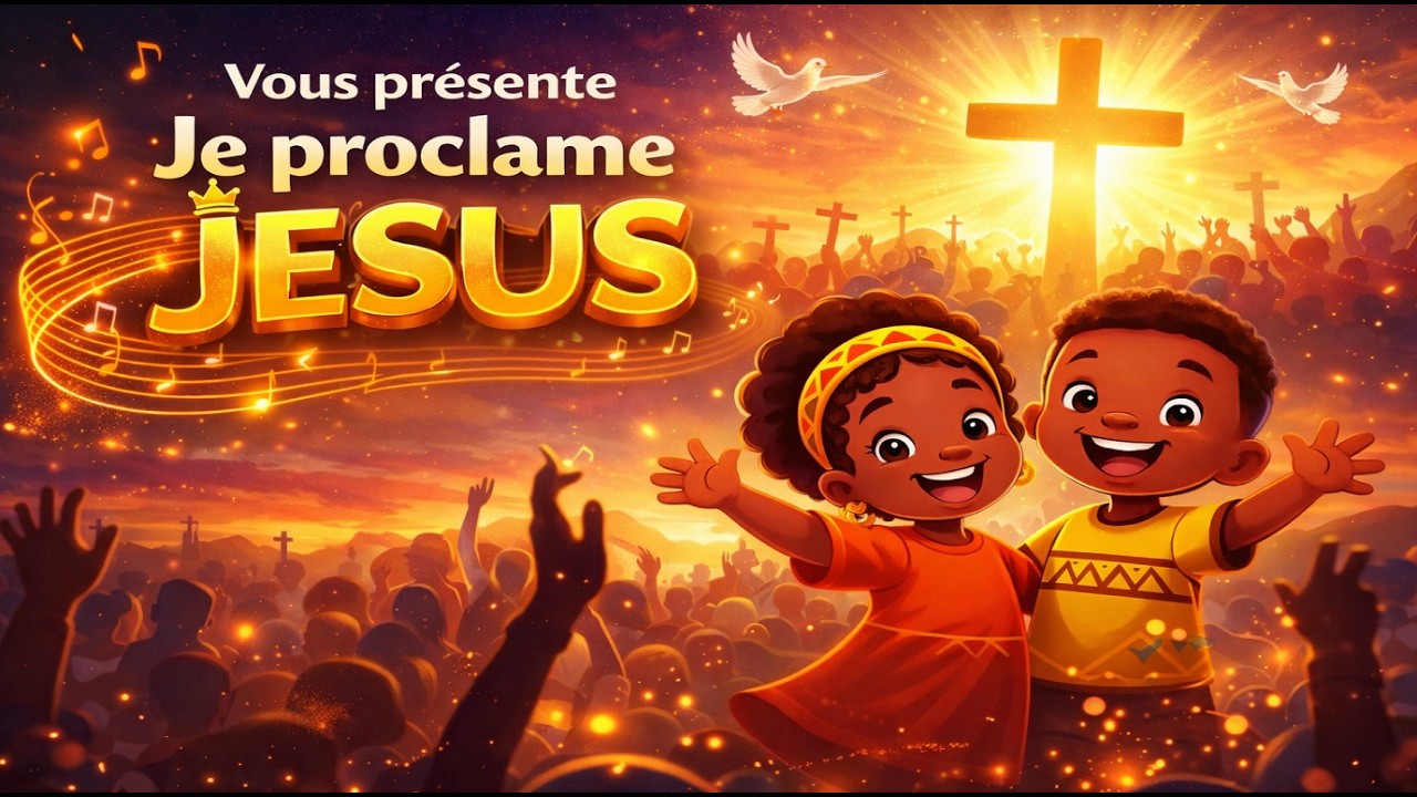 Je proclame Jésus – Chant chrétien pour enfants | Meno Kids