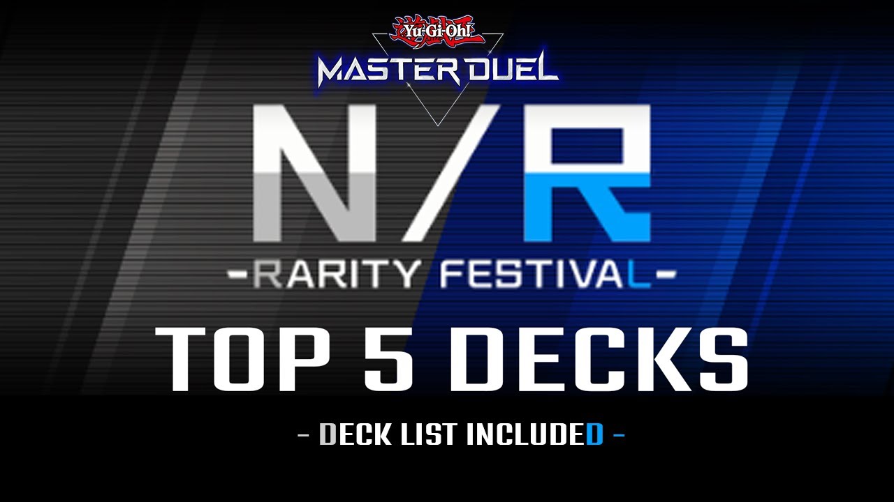 MASTER DUEL -  N / R Rarity Festival Event 5 Best Decks