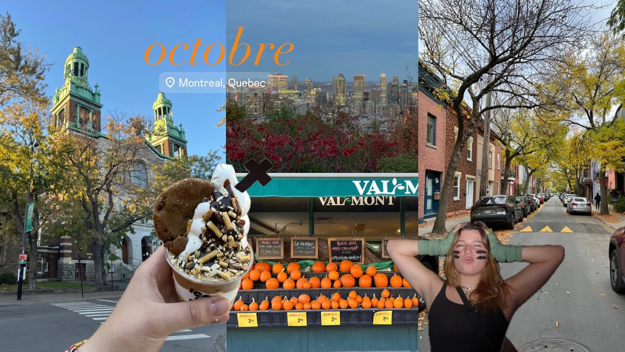 l'octobre à Montreal - mtl vlog 2