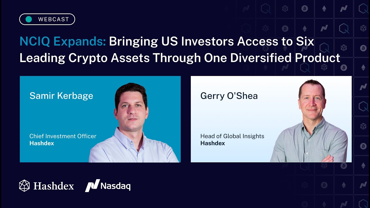 The Nasdaq Crypto Index US: more assets, broader exposure (BTC, ETH, XRP, SOL, ADA and XLM)