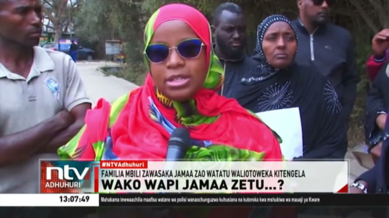 Familia mbili kutoka Kitengela wasaka jamaa zao wanaodaiwa kutekwa nyara na watu wasiojulikana