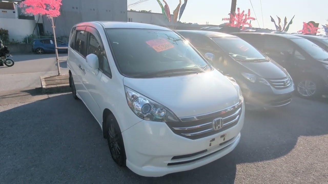Автомобили б/у Johnny's Used Cars Okinawa - Honda StepWgn 2009 года выпуска (20118)