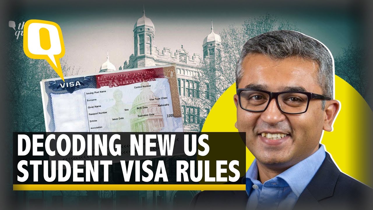Not Only Education, Students' Livelihoods Affected: Understanding New F-1 Visa Rules | The Quint