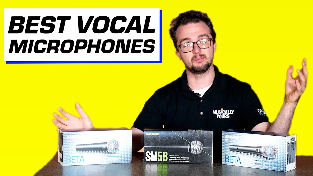 The 3 BEST Shure Vocal Microphones