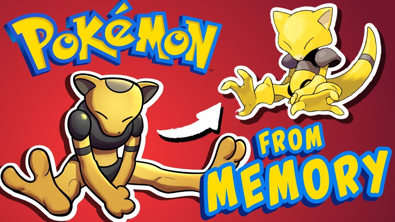 Drawing 7 Pokemon From Memory Challenge (And Failing Hard!)