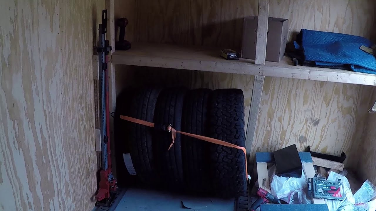 DIY Trailer Storage and Work Bench Walk Through and Explanation
