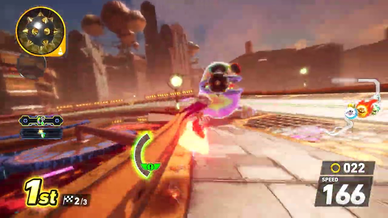 Sonic Racing CrossWorlds - Wave gameplay in Water Palace