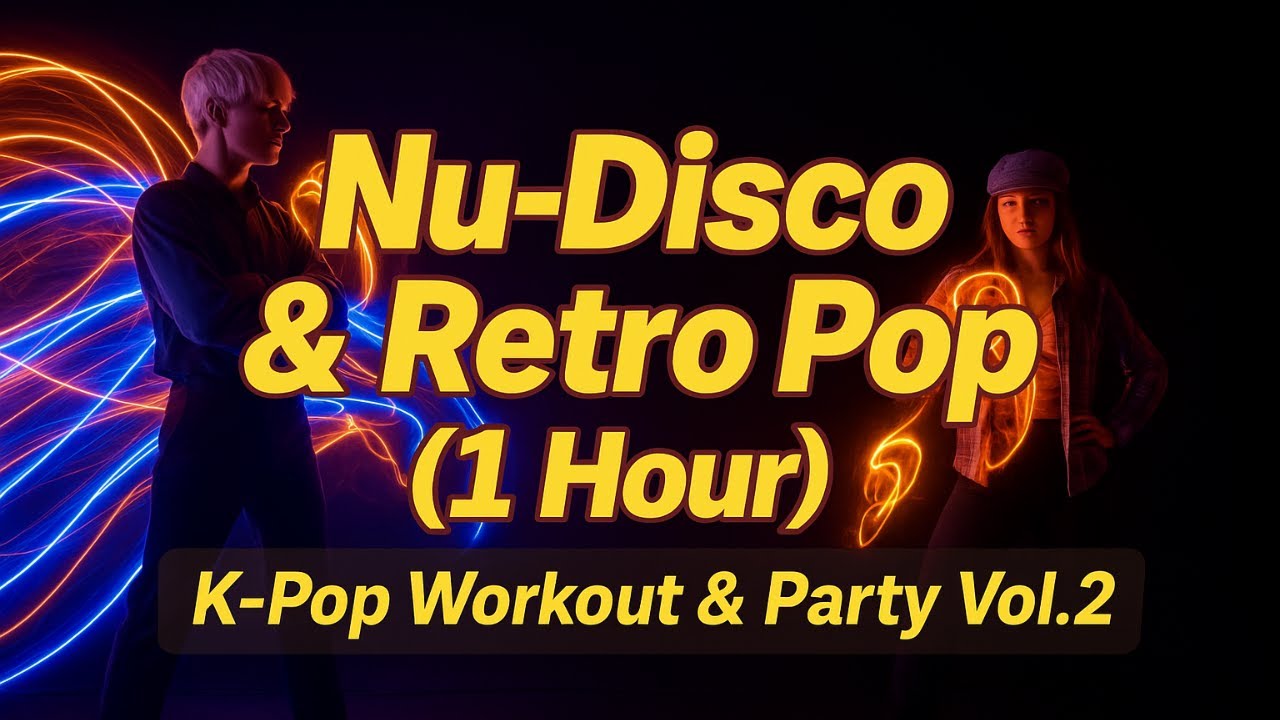 K-Pop Workout Vol. 2 🔥 Nu-Disco & Retro Pop (1 Hour) | [K-Pop 헬스 Vol. 2] 누디스코 & 레트로 팝 믹스 (1시간)