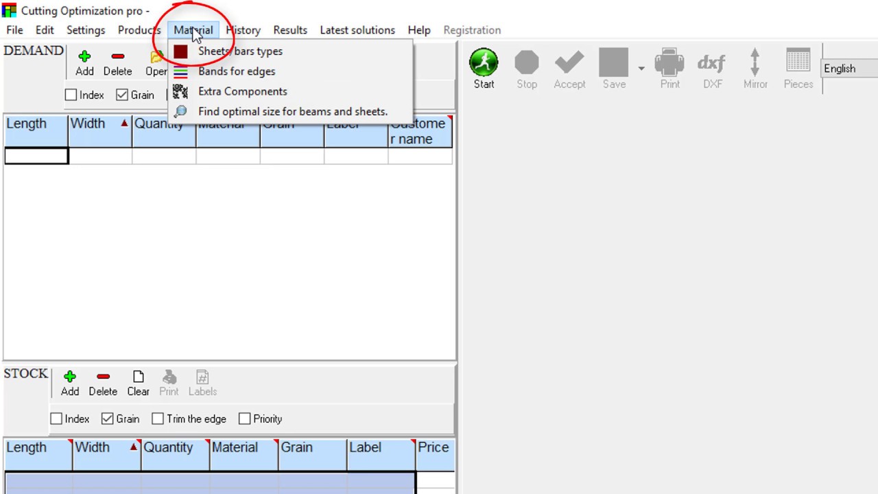 شرح تسطيب وتفعيل برنامج Cutting Optimization