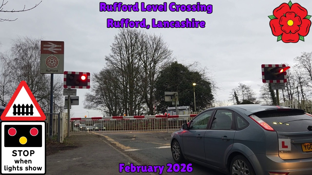 Rufford Level Crossing, Lancashire