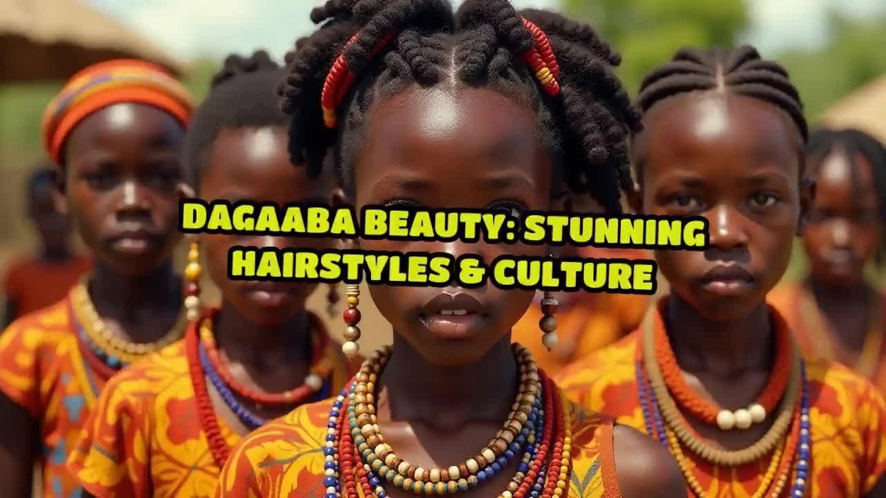 Dagaaba Beauty: Stunning Hairstyles & Culture