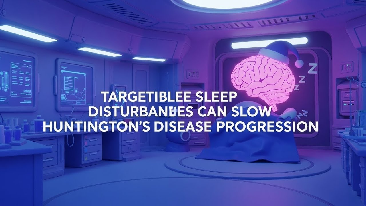 Targeting Sleep Disturbances Can Slow Huntington’s Disease Progression