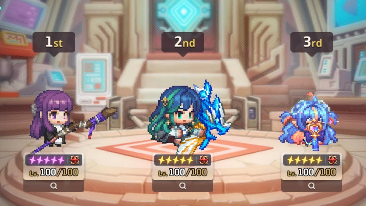 Guardian Tales - Arena: Fern Yuna Eunha - Refugee Colosseum - Day 7